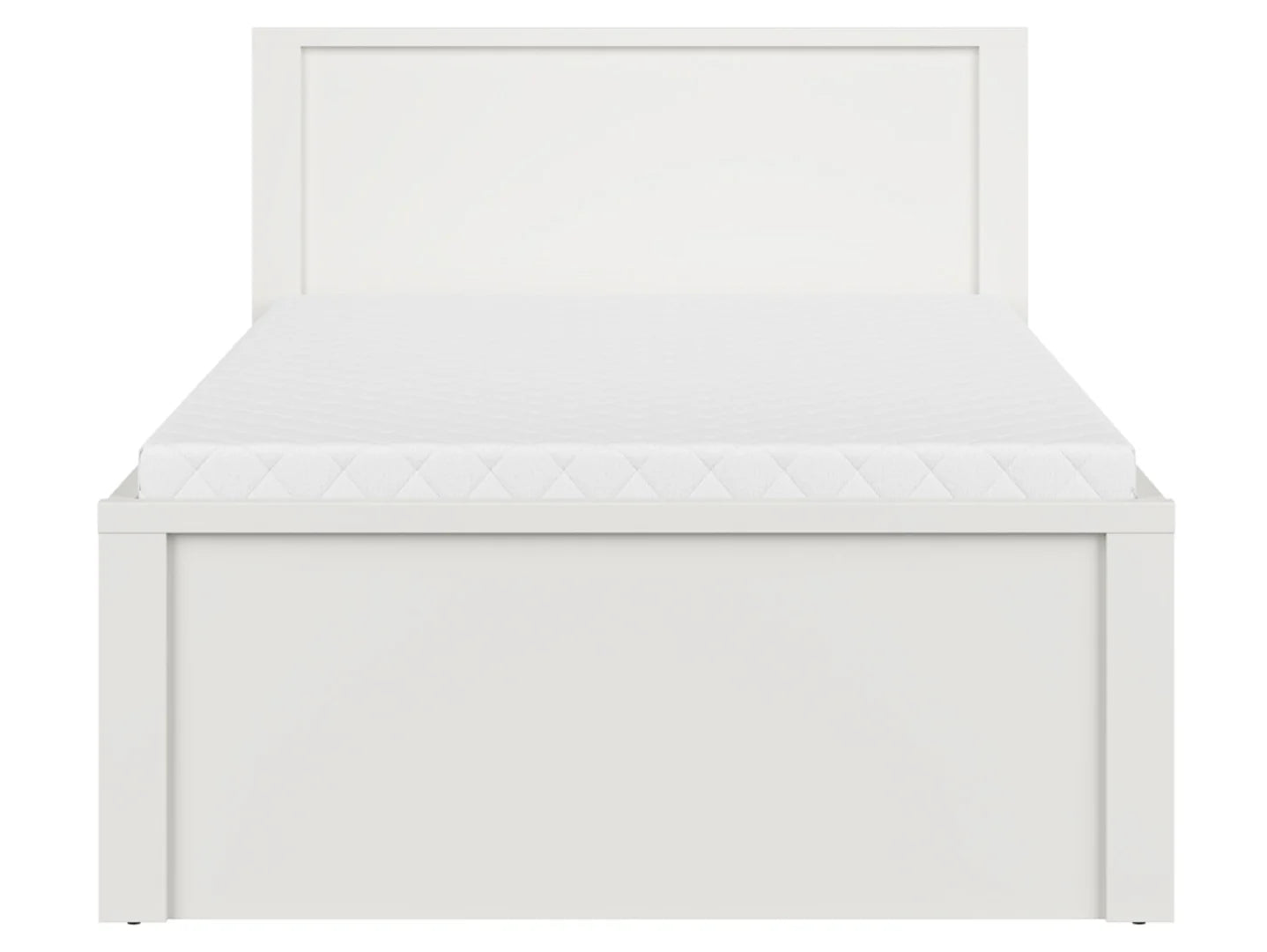 Kaspian Bed LOZ/120/T (White)