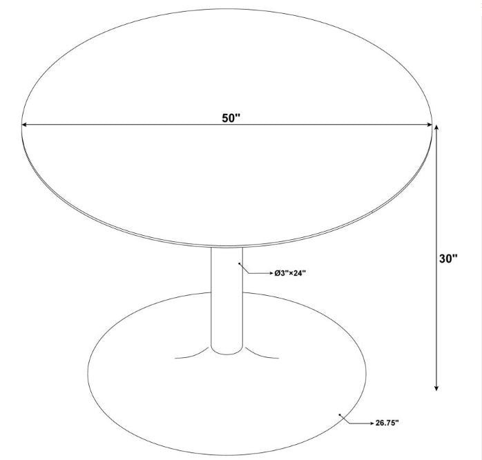 cKella Round Dining Table