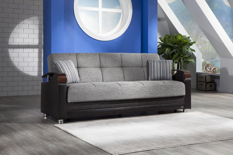 Luna Fulya Grey Sofa Bed
