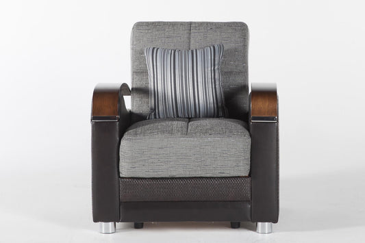 Luna Fulya Grey Chair