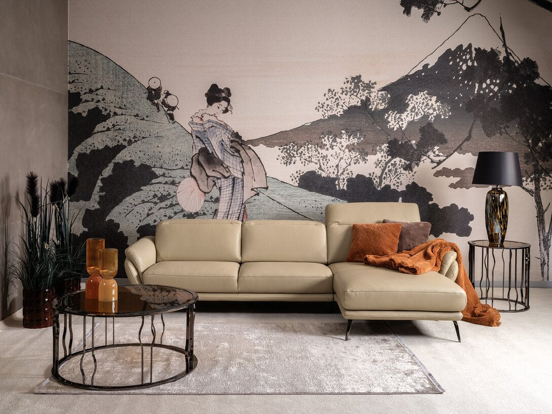 Vivaldi (Beige 2530 - 100% Top Grain Leather)