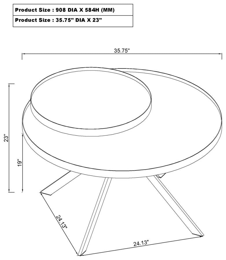 Briggs Round Coffee Table