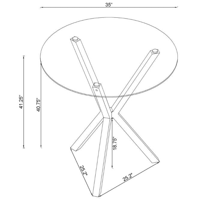 Denali Bar Table
