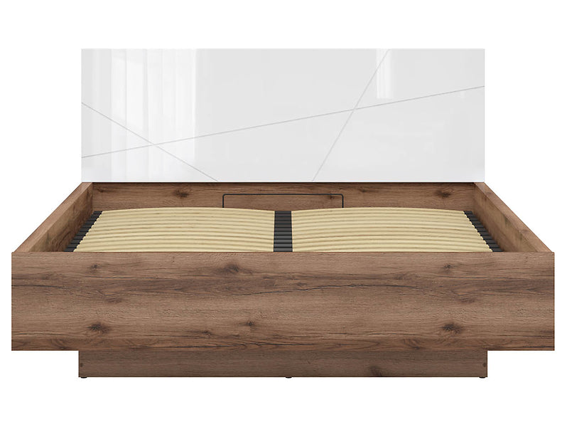 Forn European queen size bed with storage LOZ/160/B