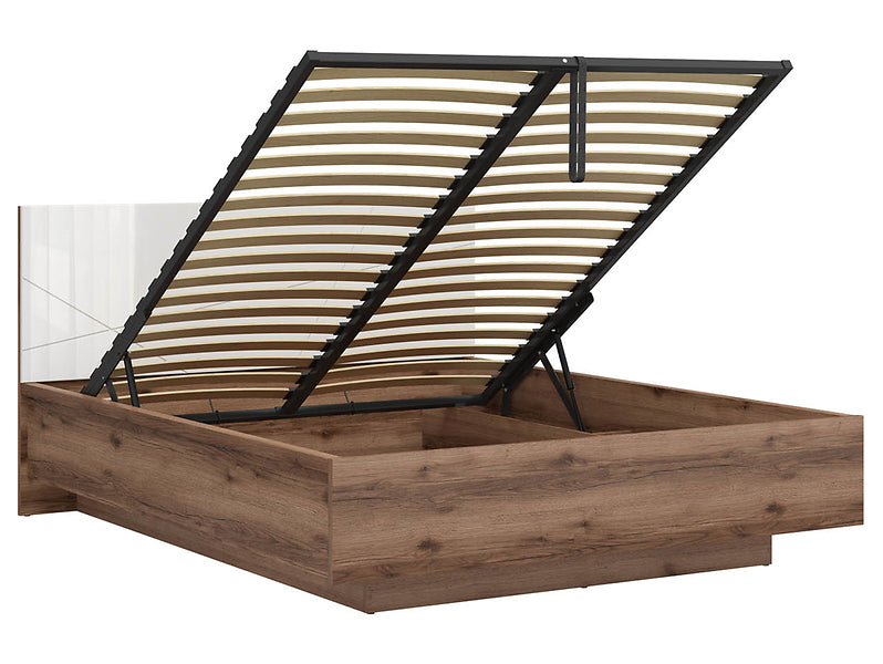 Forn European queen size bed with storage LOZ/160/B