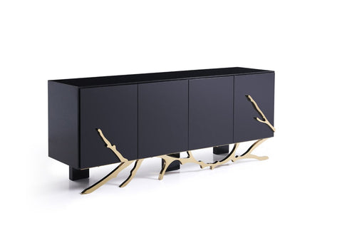 Legend Modern Black & Gold Buffet