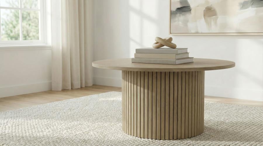 Ham Round Coffee Table Natural Oak