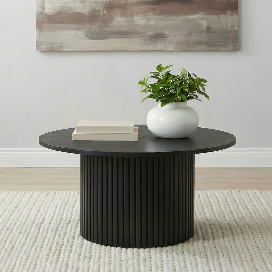 Ham Round Coffee Table Black