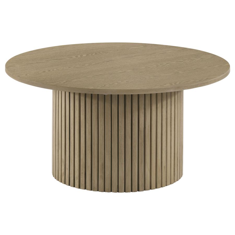 Ham Round Coffee Table Natural Oak