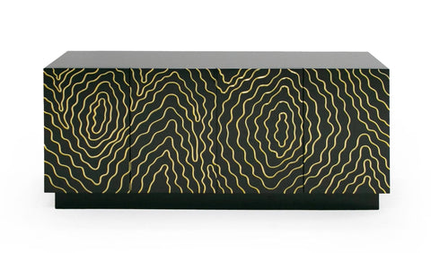 Jonah- Modern Black and Gold Buffet