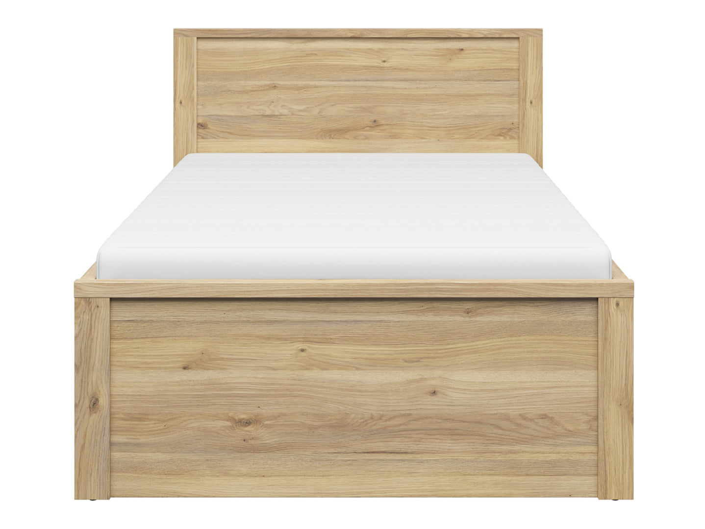 Kaspian Bed LOZ/120/T (Mauvella Oak)