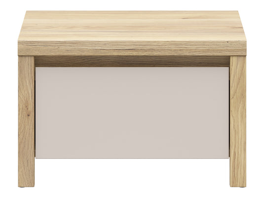 Kaspian Nightstand Mauvella Oak/Cashmere