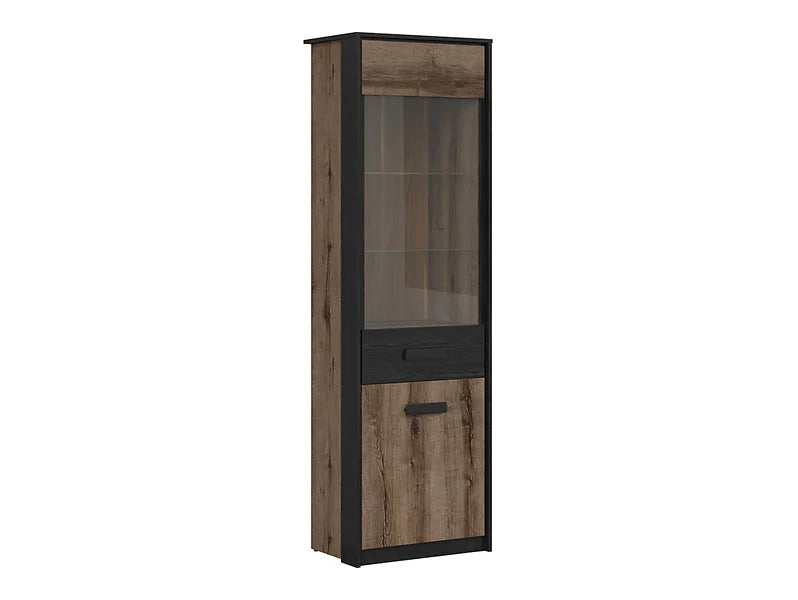 Kassel Glass Display Cabinet REG1D1W