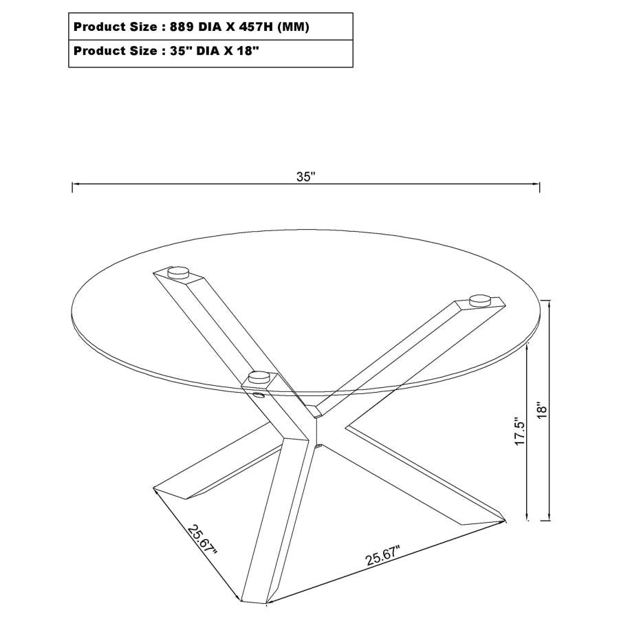 Kenzie Round Coffee Table