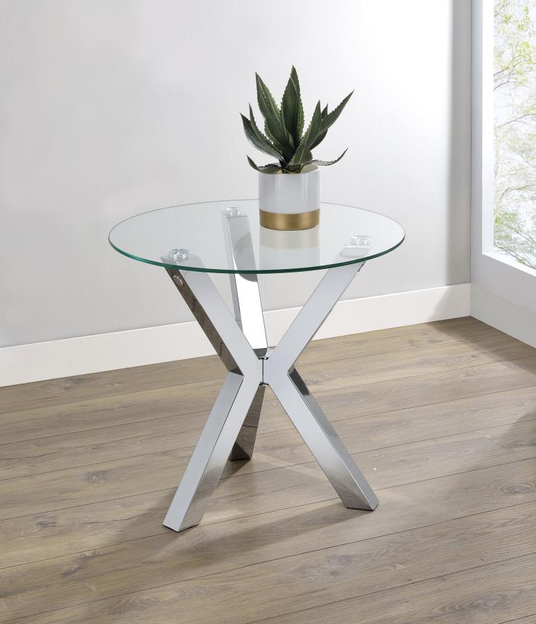Kenzie Round End Table