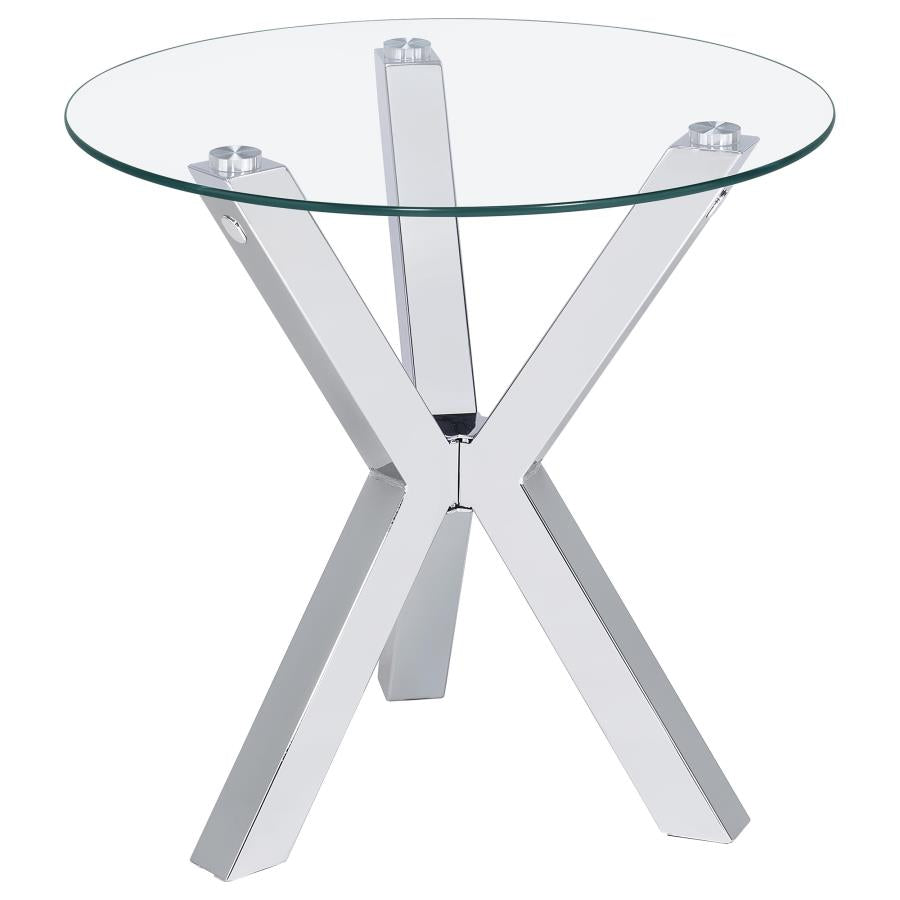 Kenzie Round End Table