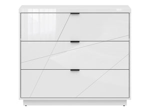 Forn Chest of Drawers KOM3S White Gloss