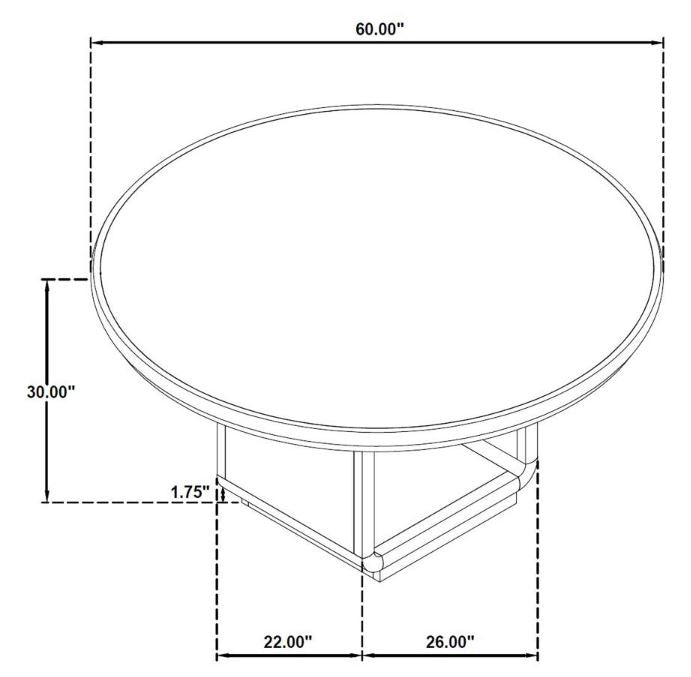 Leand 5-piece Dining Set