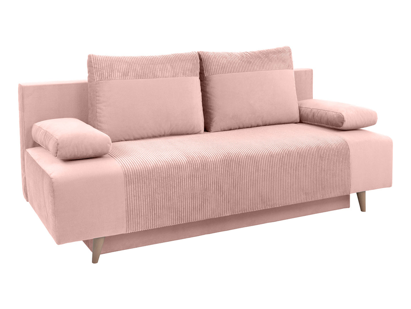 Leon Sofa Bed Poso 52 Pink