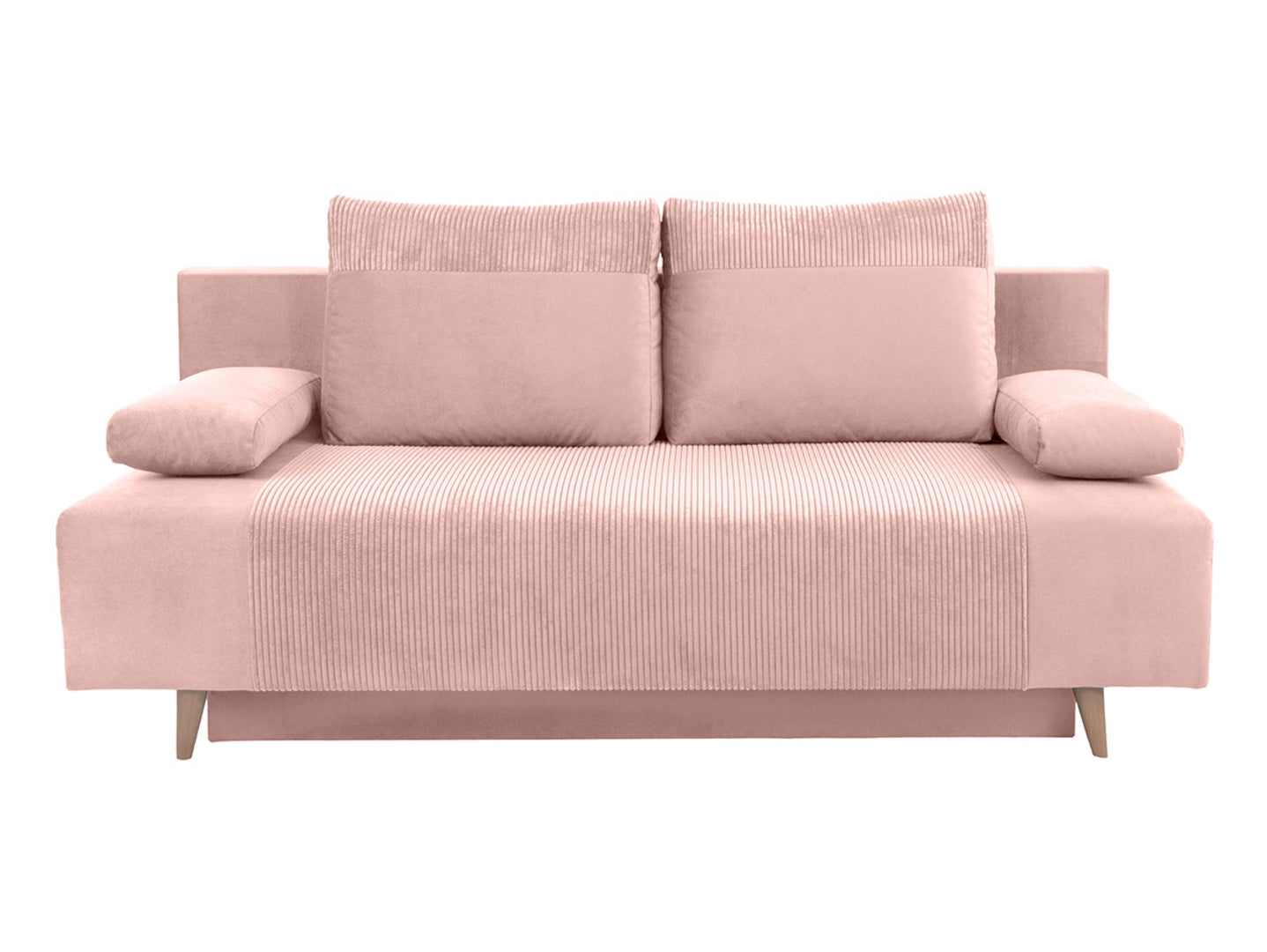 Leon Sofa Bed Poso 52 Pink