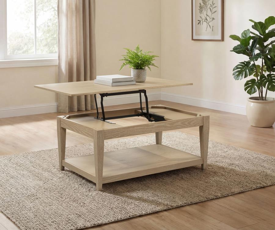 Linden Lift-Top Coffee Table Blonde