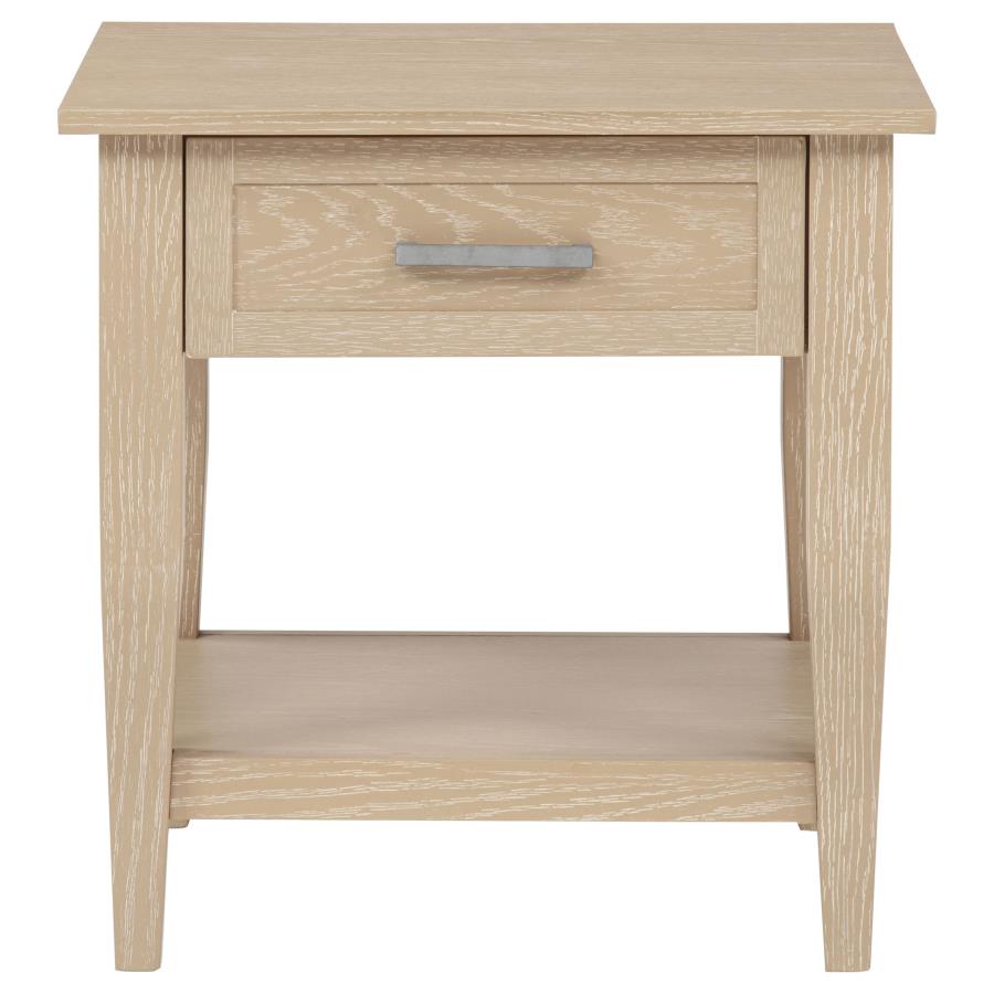 Linden End Table Blonde