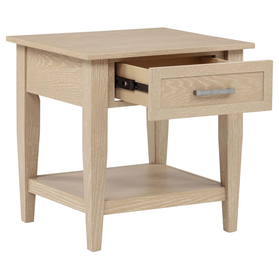 Linden End Table Blonde