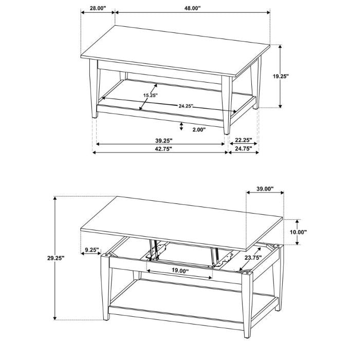 Lin Lift-Top Coffee Table