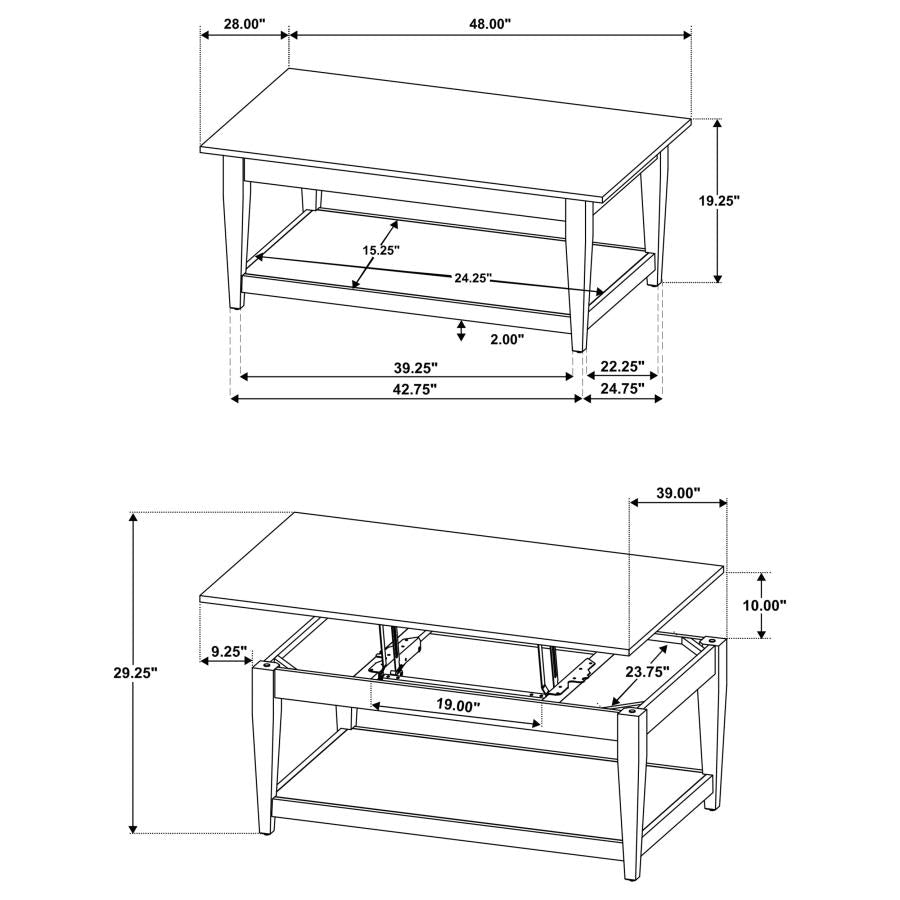 Linden Lift-Top Coffee Table