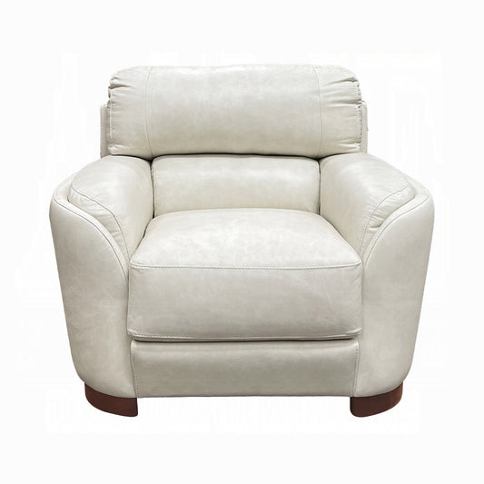 Edrice Italian top-grain leather Chair LV02202