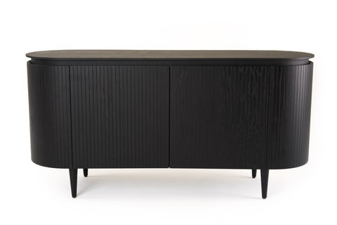 Miami - Modern Black Oak Buffet