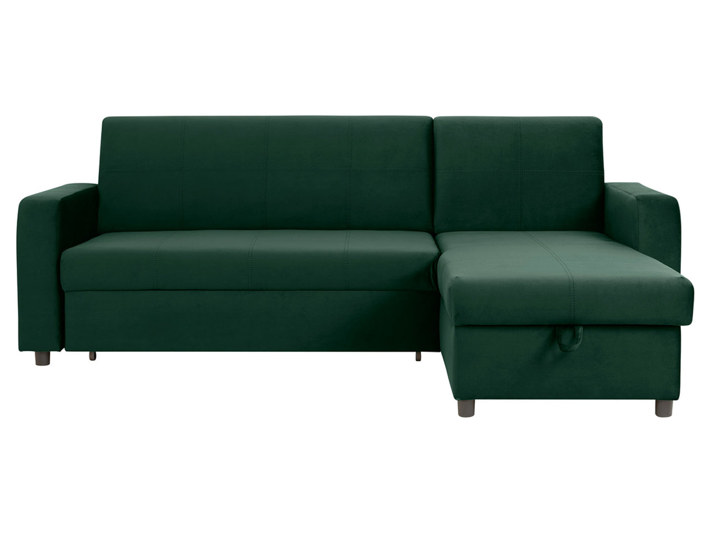 Kirsten sectional Velluto 27 green