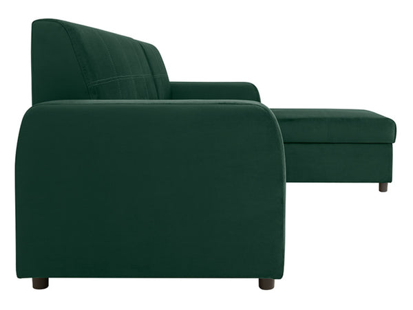 Kirsten sectional Velluto 27 green