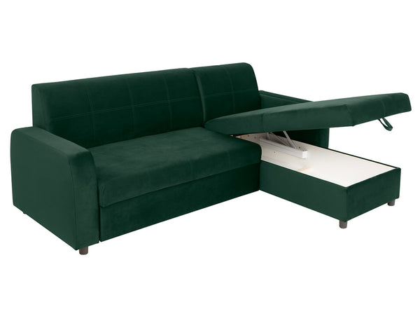 Kirsten sectional Velluto 27 green