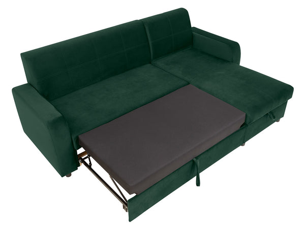 Kirsten sectional Velluto 27 green