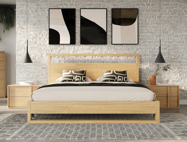 Nova Domus Berlin - Modern Natural Oak Bedroom Set