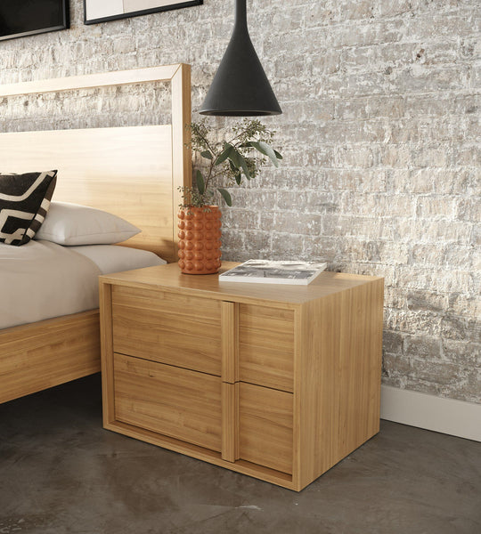 Nova Domus Berlin - Modern Natural Oak Bedroom Set