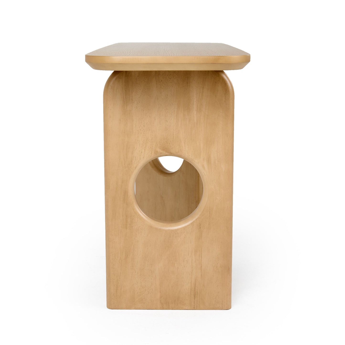 Nova Domus Oshana - Modern White Oak Console Table