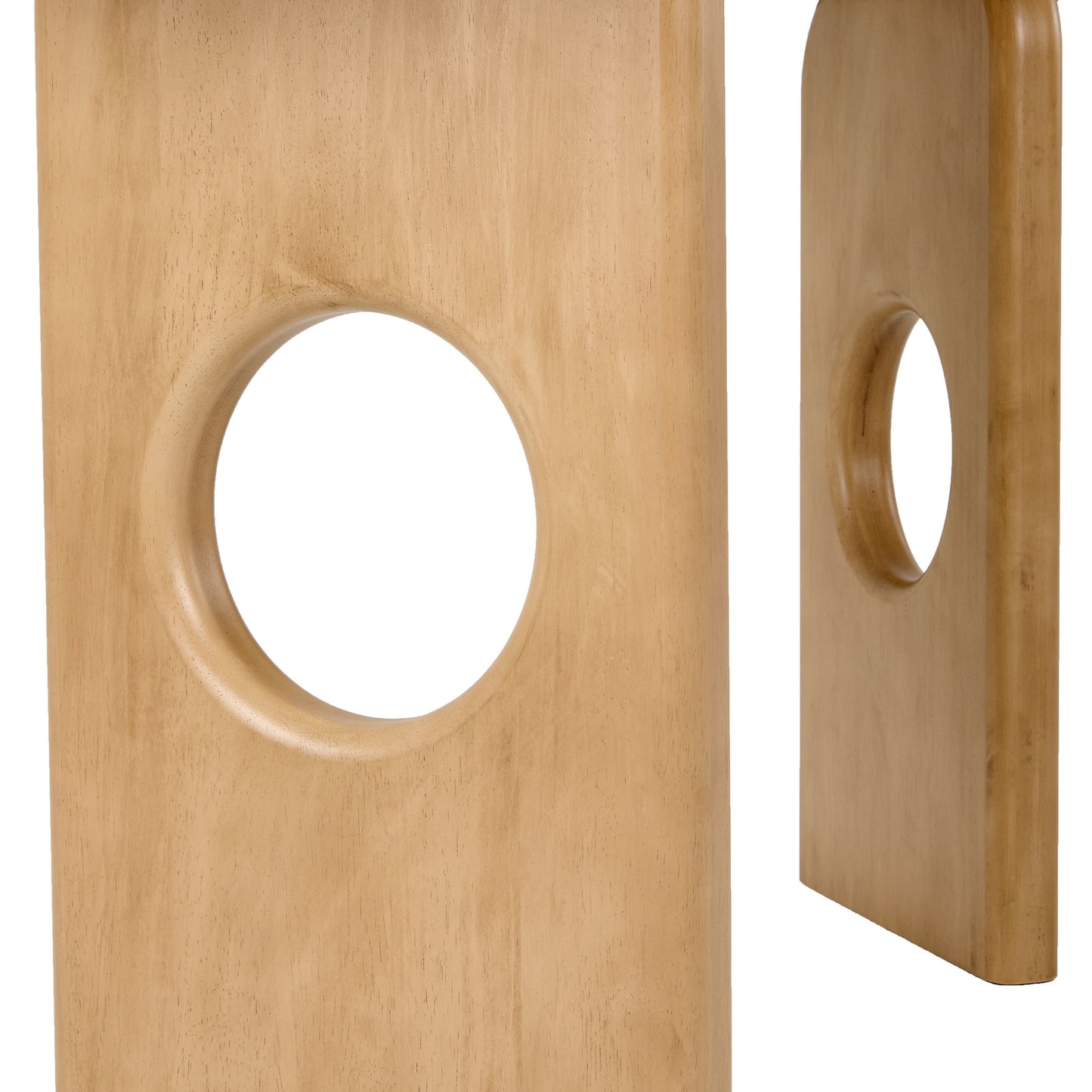 Nova Domus Oshana - Modern White Oak Console Table