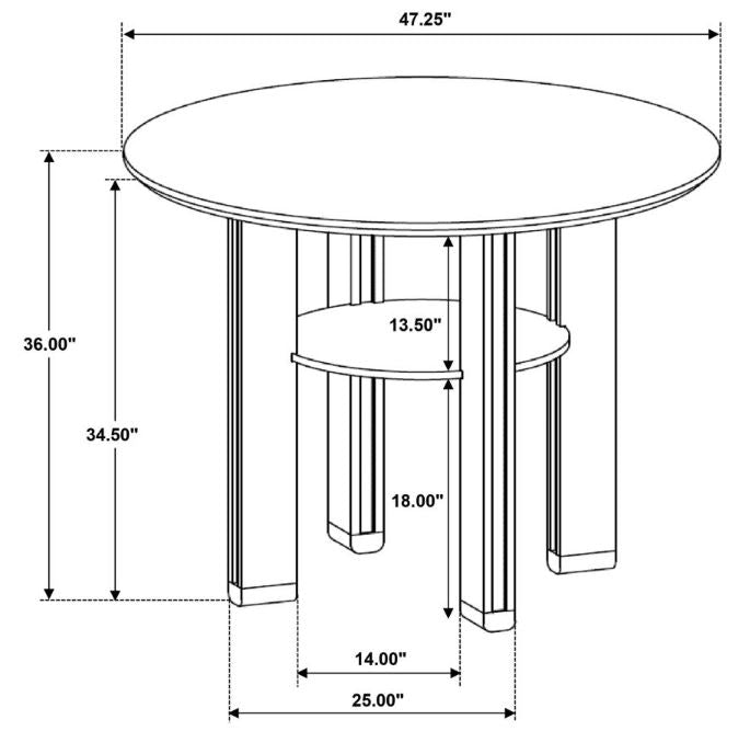 Ottowa Counter Height Dining Table