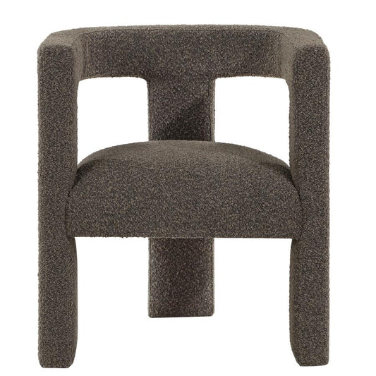Petra Accent/Dining Chair Chocolate Brown