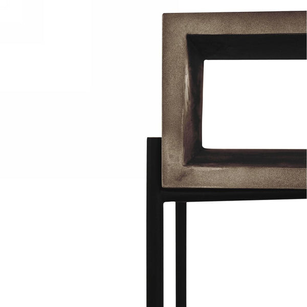 Walker Modern Concrete & Metal Console Table