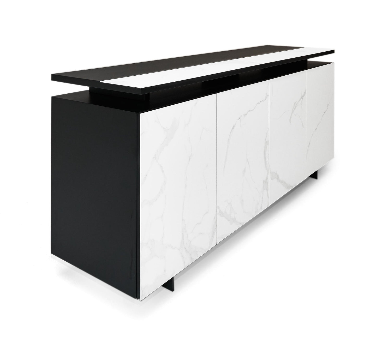 Schulz - Modern Black & White Ceramic Buffet