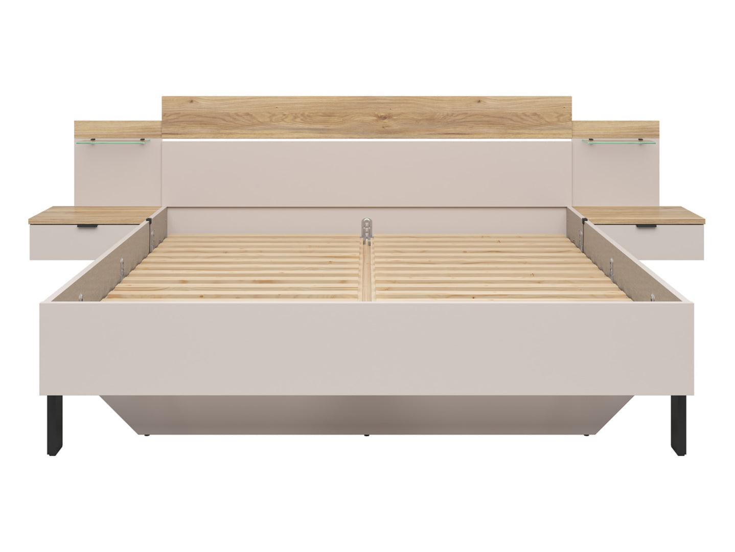 Tabina King Size Bed w/Nightstands