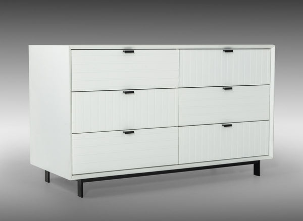 Nova Domus Valencia Contemporary White Bedroom Set