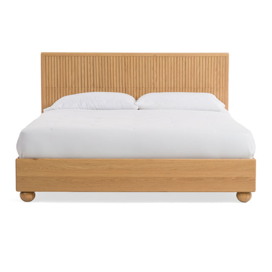 Winters - Modern Natural Oak Queen Bed