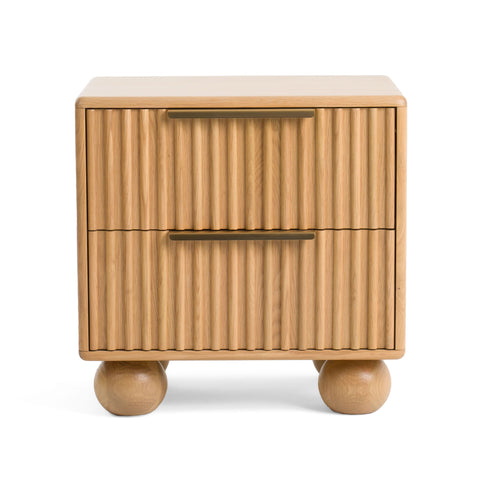 Modrest Winters - Modern Natural Oak Nightstand