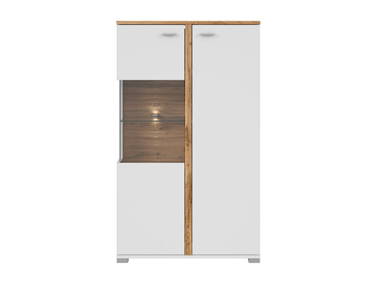 ALAMO Glass-door cabinet SFK1W1D/13/8