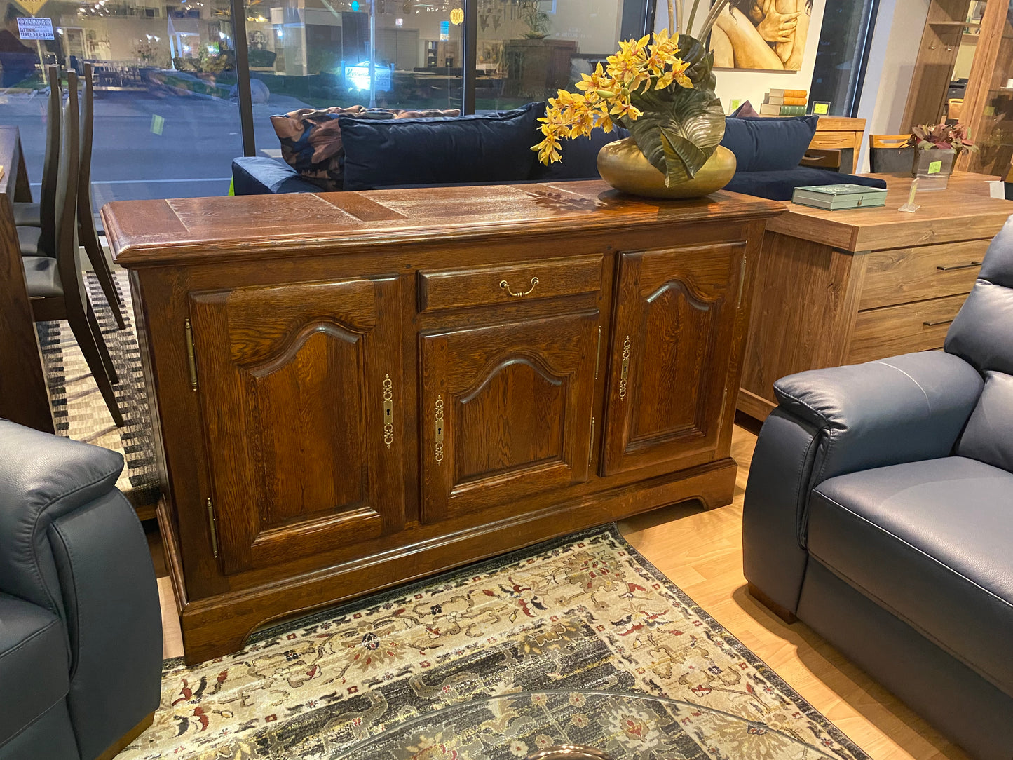 Olden Days Sideboard T0130 100% solid oak