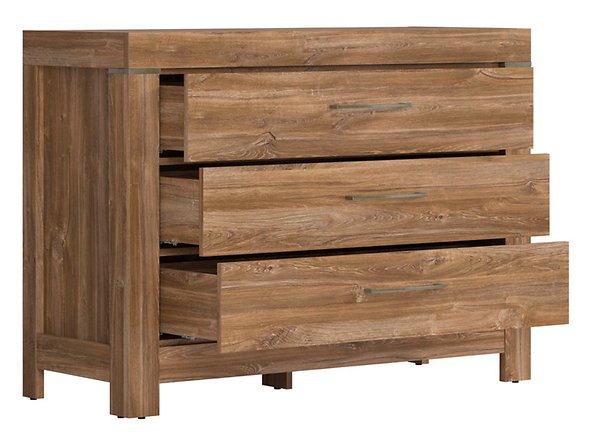 GENT Drawer KOM3S/9/12 OAK STERLING